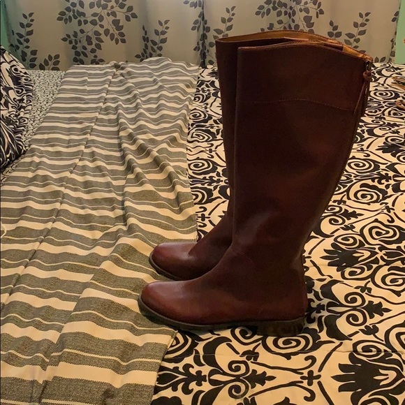 Nine West Leather Riding Boots - Picture 3 of 8